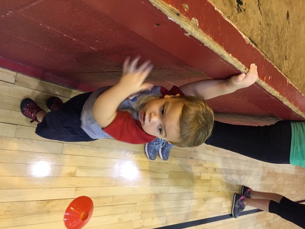 JB Climbing the Wall